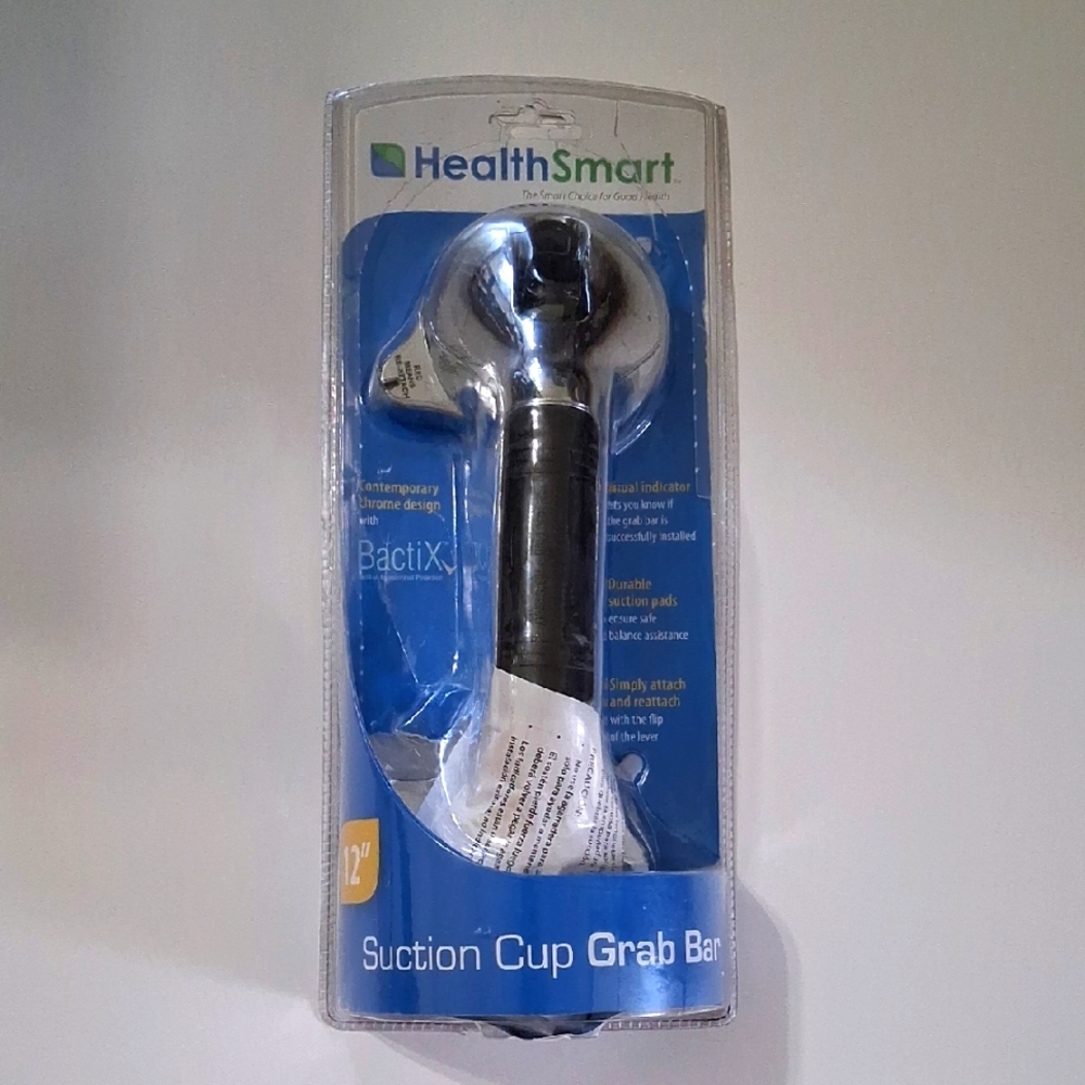HealthSmart Suction Cup Grab Bar